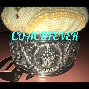 TIFFANY & CO Silver Repose Pin Cushion/Trinket Box